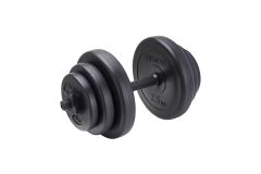 Гантель 9 кг BaseFit разборная пластиковая в коробке DB-717
