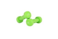 Гантель 2 кг Kett-UP KELLER FITNESS, неопреновая KU155.2 зеленый, (2шт)
