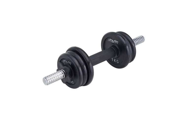 Гантель 6 кг Star Fit разборная чугунная в коробке DB-715 
