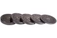 Диск для штанги Profi-Fit каучуковый, черный, d-51 20кг фото 1