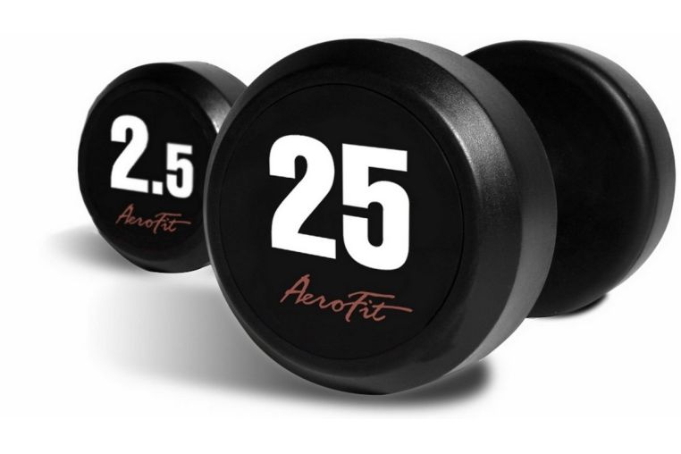 Гантельный ряд AeroFit AFDB2.5-25 (AFD145/2.5-25KG) (10 пар) 