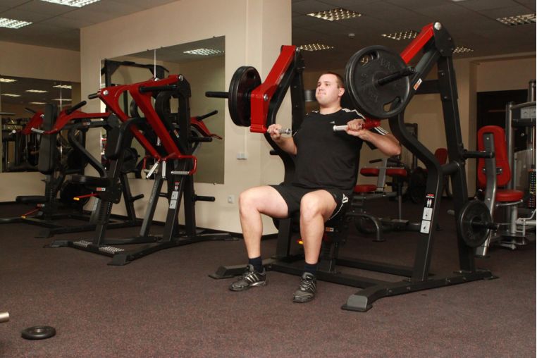 Жим от груди со сведением с независимыми рычагами Aerofit SL7001 фото 2