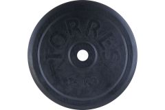 Диск обрезиненный d31 Torres PL506615 15 кг черный