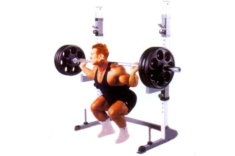 Регулируемая стойка для жимов и приседаний BenCarFitness TS-WB09278 