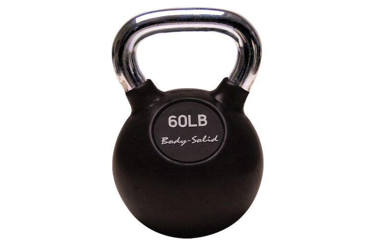 Гиря с хромированной ручкой 27,2 кг Body Solid KBC60 