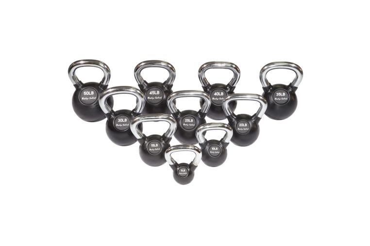 Гиря с хромированной ручкой 27,2 кг Body Solid KBC60 фото 1