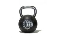 Гиря 28 кг Original Fit.Tools FT-KB-CPU-28 с хромированной ручкой, полиуретановая