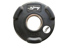 Олимпийский обрезиненный диск AeroFit 51мм AFP074/M-1.25KG
