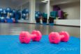 Гантель в виниловой оболочке 5 кг SkyFit SF-VD-5K красный (продаются только парой) фото 2