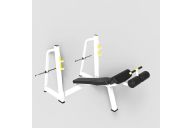Скамья олимпийская с отрицательным наклоном FitOn 1031