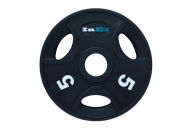 Диск обрезиненный Inex GMAX с 3 отверстиями, 5 кг GRP-N-5KG