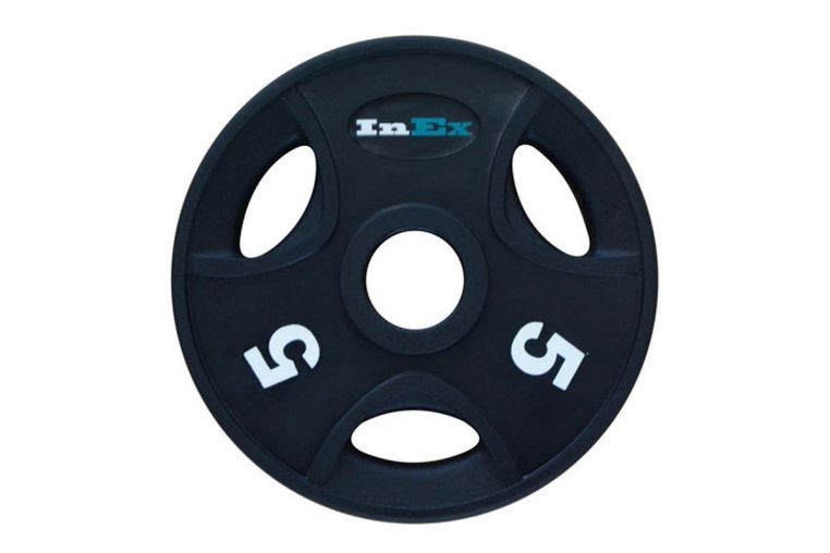 Диск обрезиненный Inex GMAX с 3 отверстиями, 5 кг GRP-N-5KG 
