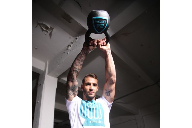Чугунная гиря 12кг Live Pro Solid Cast Iron Kettlebell NL\LP8041-12\00-00-00 фото 4