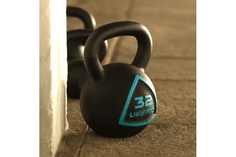 Чугунная гиря 20кг Live Pro Solid Cast Iron Kettlebell NL\LP8041-20\00-00-00 фото 5