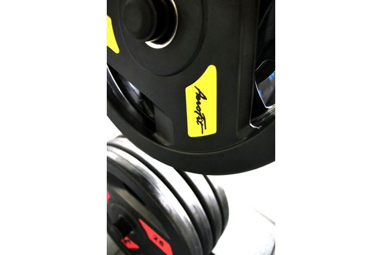 Олимпийский обрезиненный диск AeroFit 51мм AFPLC20 (AFP086-20KG) фото 1