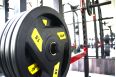 Олимпийский обрезиненный диск AeroFit 51мм AFPLC20 (AFP086-20KG) фото 3