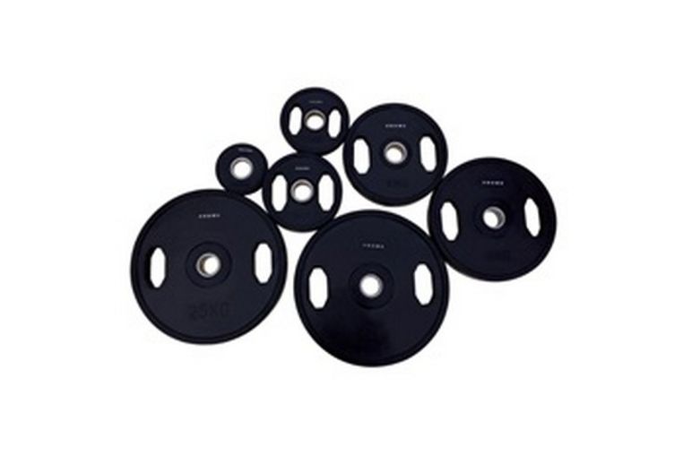 Диск олимпийский d51мм Grome Fitness WP027-15 черный фото 1