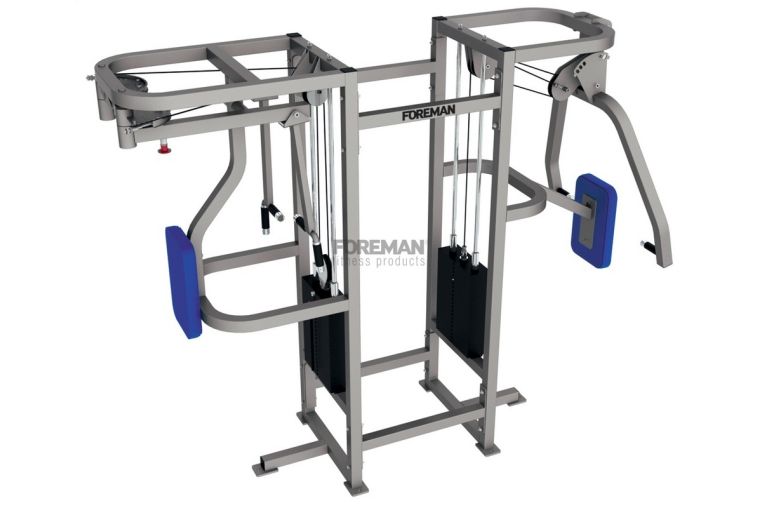 Дельты\Баттерфляй\Жим от груди\Гребная тяга Foreman FD-890 