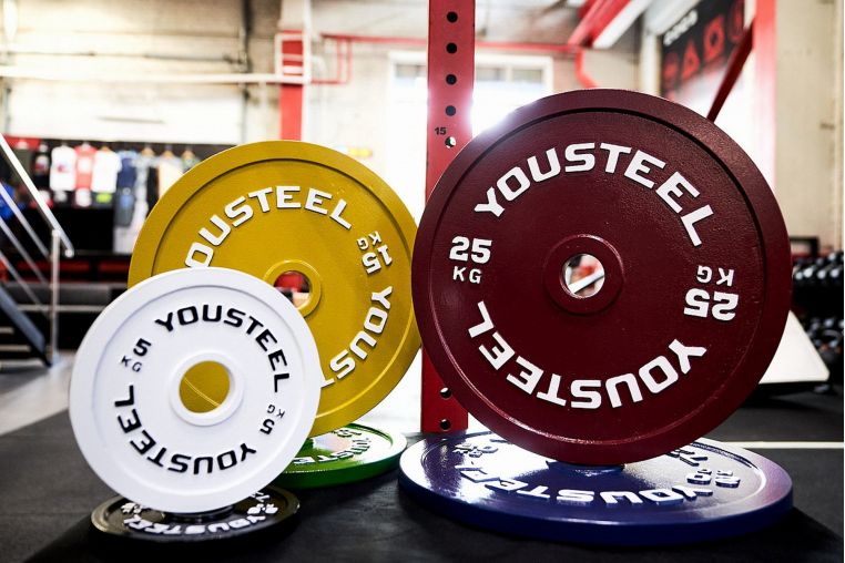 Стальной диск 10кг YouSteel для ПЛ фото 1