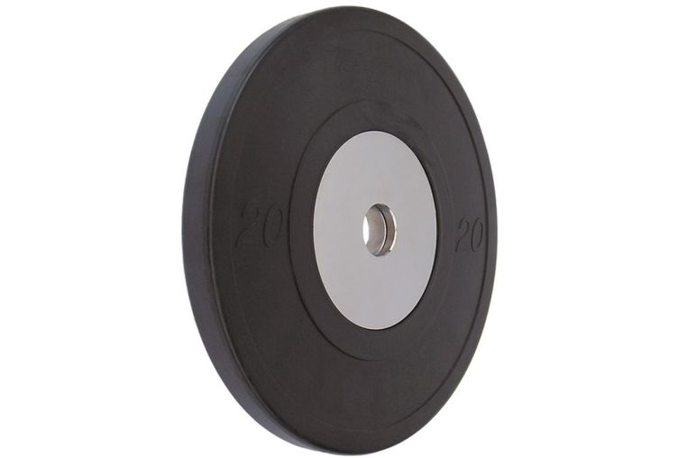 Диск обрезиненный Vertex Crossfit D50мм 20 кг., черный 