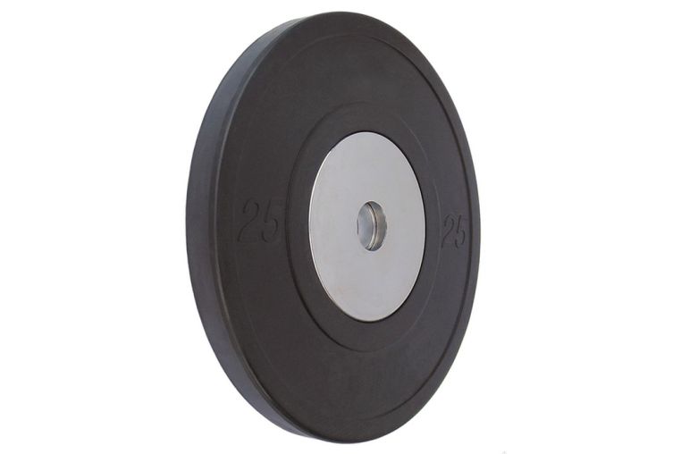 Диск обрезиненный Vertex Crossfit D50мм 25 кг., черный 