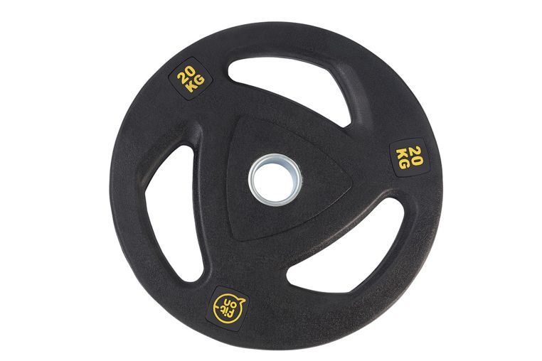 Диск олимпийский 20 кг FitOn ВТ-002 черный 