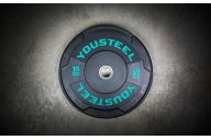 Диск Hard тренировочный YouSteel черный 10кг D50мм BP-HRD-10