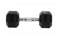 Гантель гексагональная обрезиненная 5кг Lite Weights 3181LW фото 1