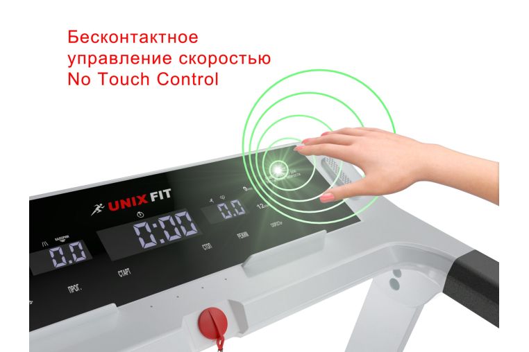 Беговая дорожка UnixFit Hi-tech F2 TDHTF2A Arctic Ice фото 6