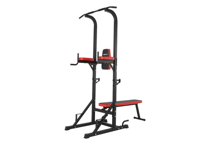 Турник-пресс-брусья со скамьей UnixFit POWER TOWER 120P BSPT120P фото 12