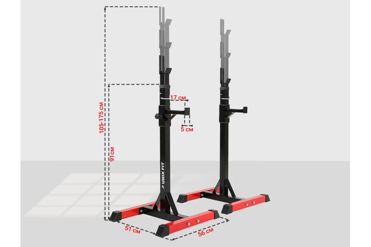 Стойка под штангу UnixFit FRAME 120 BSFR120 фото 3