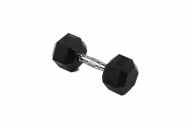 Гантель гексагональная обрезиненная 10кг Lite Weights 3186LW