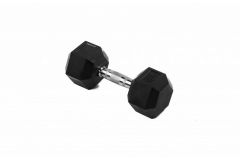 Гантель гексагональная обрезиненная 10кг Lite Weights 3186LW