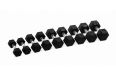 Гантель гексагональная обрезиненная 2,5кг Lite Weights 3178LW фото 2