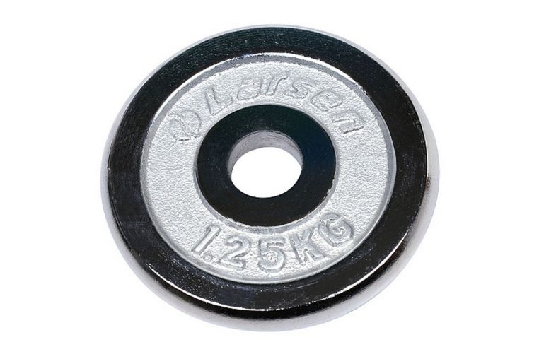 Диск хромированный 1,25кг 26мм Larsen NT125 