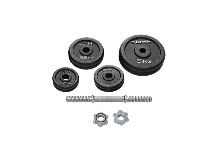 Гантель разборная чугунная в коробке 20 кг Star Fit DB-715 