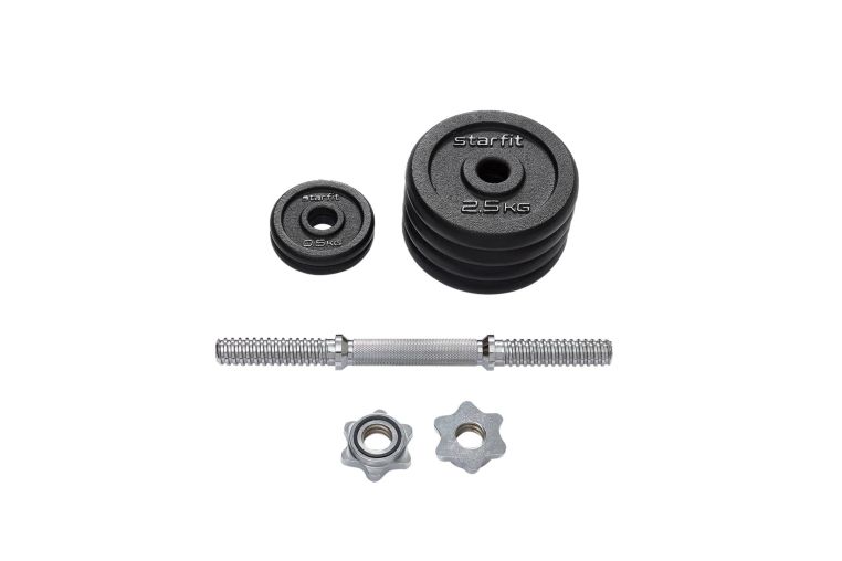 Гантель разборная чугунная в коробке 12 кг Star Fit DB-715 