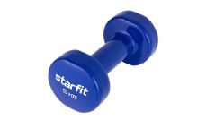 Гантель виниловая Star Fit DB-101 5 кг, темно-синий
