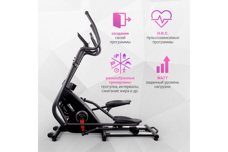 Эллиптический тренажёр Everyfit 41800EHPC фото 12