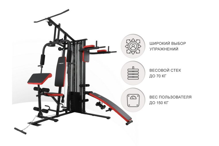 Силовой комплекс UnixFit BLOCK PRO BSBLPRO фото 14