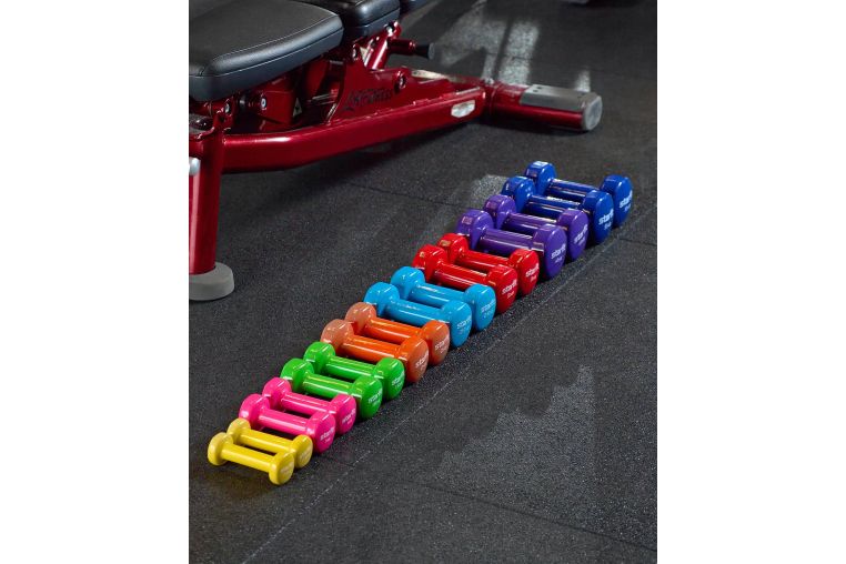 Гантель виниловая Star Fit DB-101 2 кг, оранжевый 