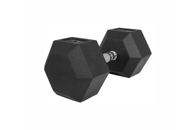 Гексагональные обрезиненные гантели. Ряд от 2,5 до 25 кг UltraGym UG1013 фото 1