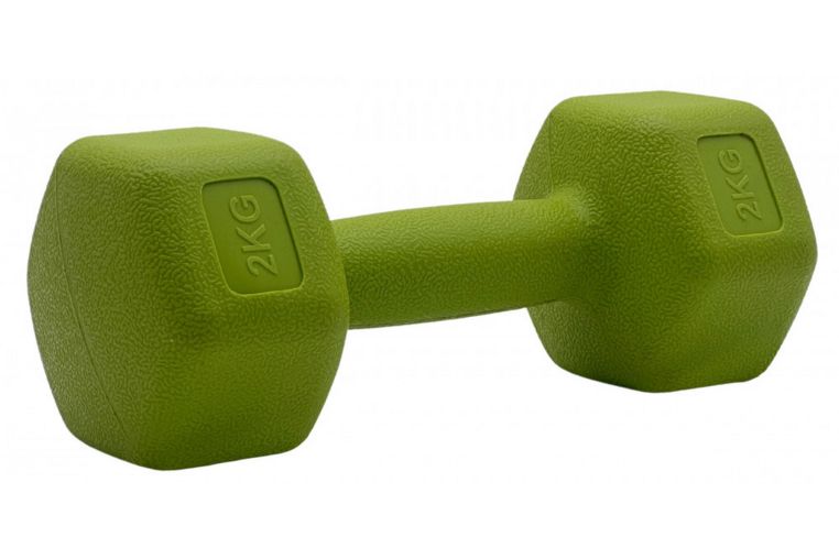 Гантели для фитнеса Sport Elite 1х2 кг H-102 салатовый 