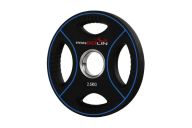Диск олимпийский d51мм Pangolin X-Line WP012PU 2,5кг черный с синими полосами