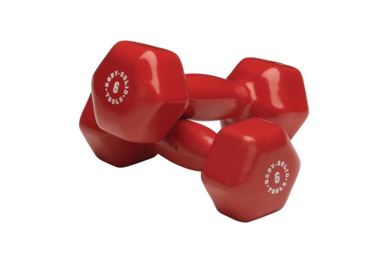 Гантель в виниловой оболочке Body Solid 2.7 кг BSTVD6 
