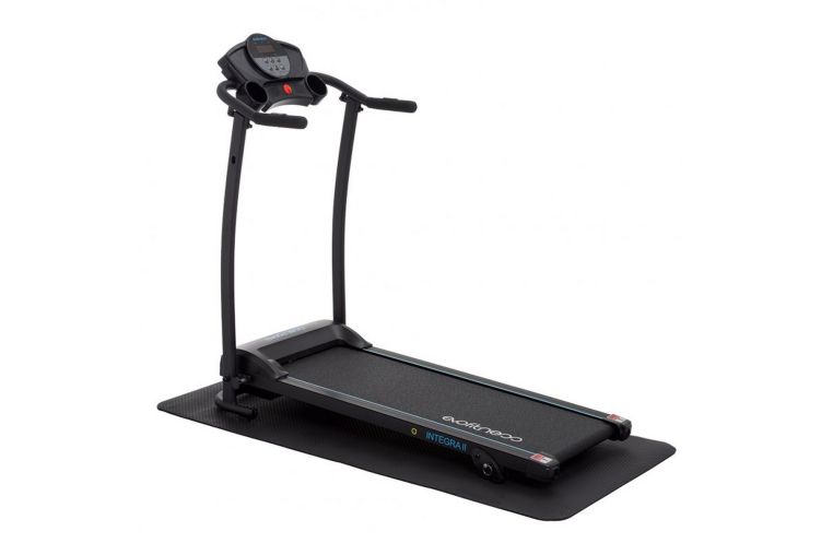 Беговая дорожка электрическая EVO Fitness Integra II Black (коврик в комплекте) фото 10