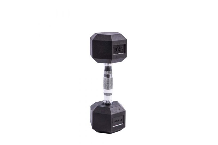 Гексагональные гантели 5кг Live Pro Hex Dumbbell LP8005-5, пара фото 4