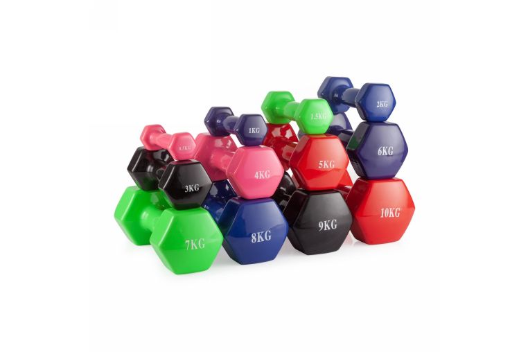 Гантель неразборная 7 кг винил VictoryFit VF-DV070 фото 1