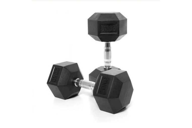 Гантель неразборная гексагональная 20 кг VictoryFit VF-H200 
