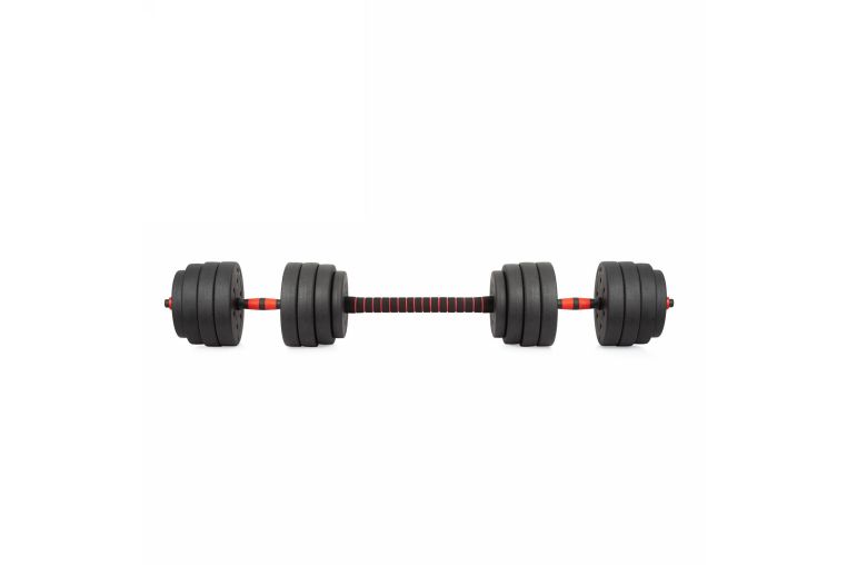 Гантели разборные с грифом, 40 кг (2 шт х 20 кг) VictoryFit VF-DC400 фото 2